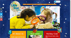 Desktop Screenshot of littlestarsdaynursery.co.uk